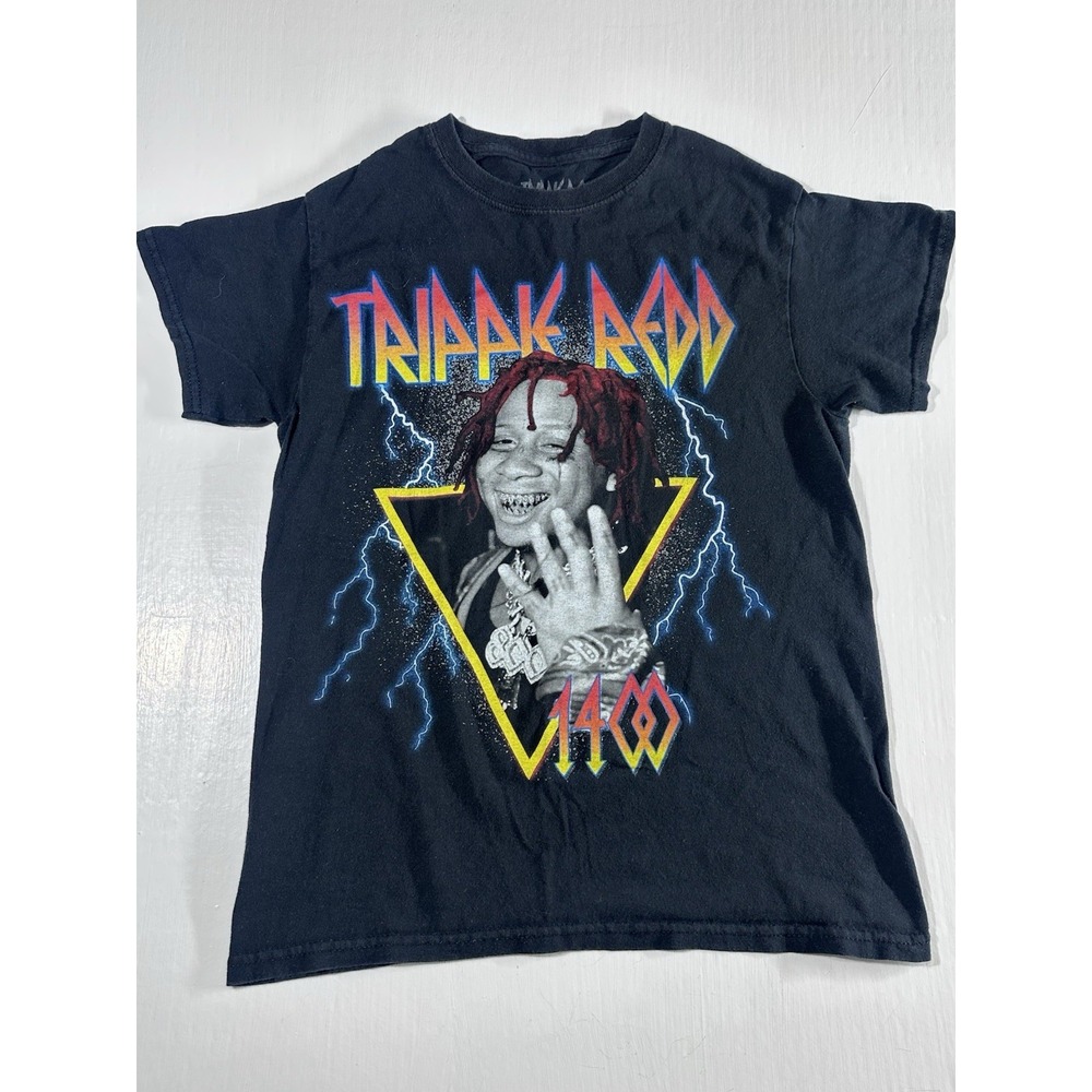 Trippie Redd 1400 Lightning Official Merch Promo Hip Hop Rap T-Shirt Small